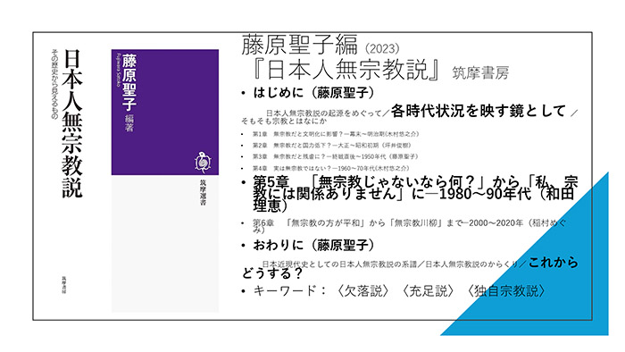 藤原聖子編『日本人無宗教説』