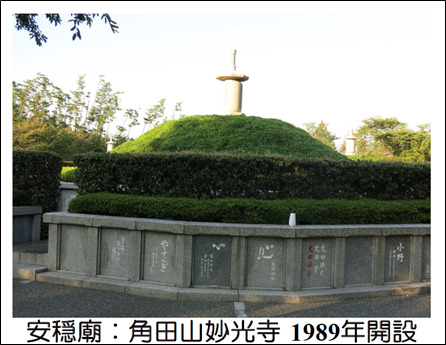 安穏廟：角田山妙光寺 1989年開設