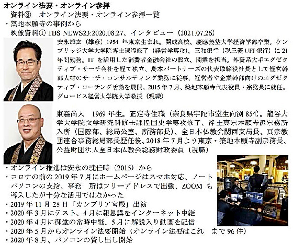 オンライン法要・オンライン参拝